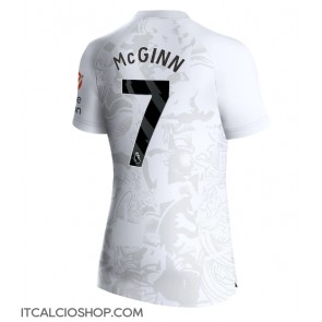 Aston Villa John McGinn #7 Seconda Maglia Femmina 2023-24 Manica Corta